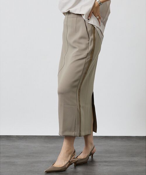 DESIGNWORKS / デザインワークス ロング・マキシ丈スカート | 【セットアップ対応】サイドラインスカート | 詳細2