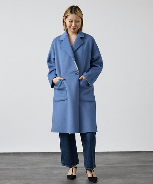 DESIGNWORKS / デザインワークス アウター | 【リバーシブル】ダブルフェイスコート無地 | 詳細10