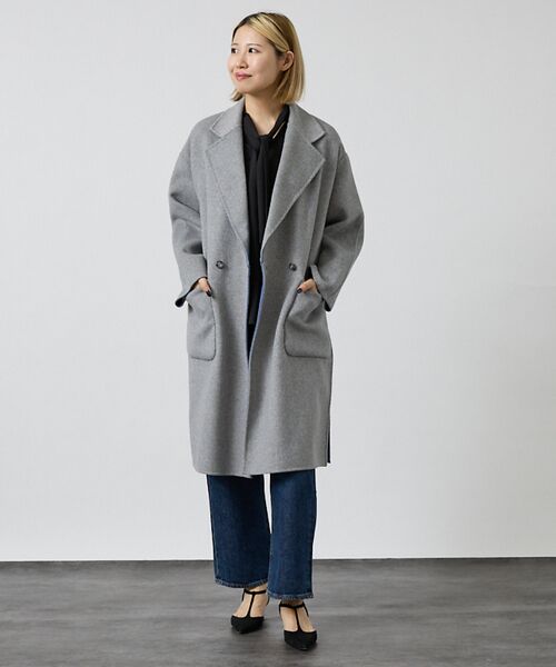DESIGNWORKS / デザインワークス アウター | 【リバーシブル】ダブルフェイスコート無地 | 詳細13