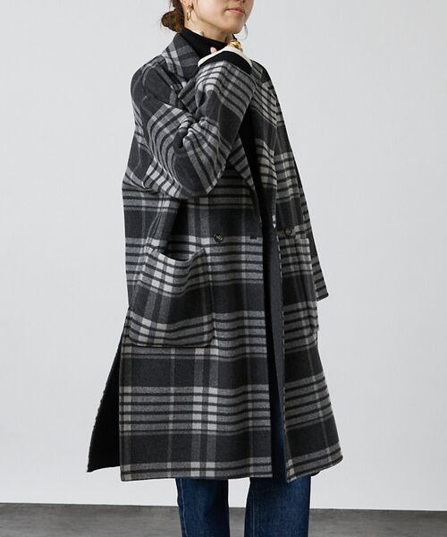 DESIGNWORKS / デザインワークス アウター | 【リバーシブル】ダブルフェイスコートチェック | 詳細2