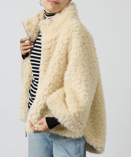 DESIGNWORKS / デザインワークス ブルゾン | プラッシュボアコクーンブルゾン | 詳細1