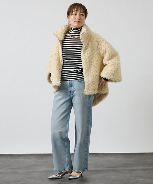 DESIGNWORKS / デザインワークス ブルゾン | プラッシュボアコクーンブルゾン | 詳細2