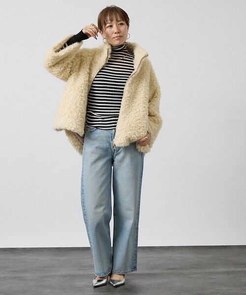 DESIGNWORKS / デザインワークス ブルゾン | プラッシュボアコクーンブルゾン | 詳細3