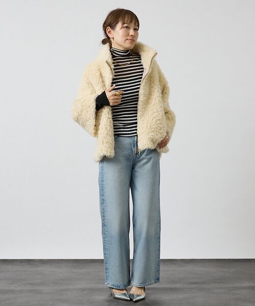 DESIGNWORKS / デザインワークス ブルゾン | プラッシュボアコクーンブルゾン | 詳細4