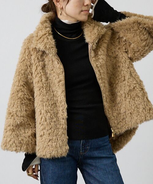 DESIGNWORKS / デザインワークス ブルゾン | プラッシュボアコクーンブルゾン | 詳細6