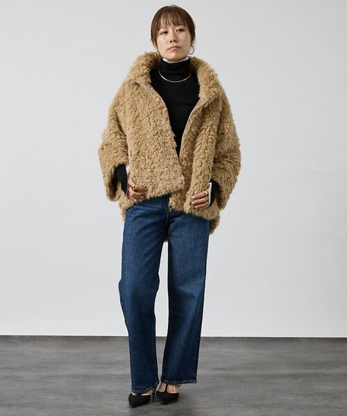 DESIGNWORKS / デザインワークス ブルゾン | プラッシュボアコクーンブルゾン | 詳細8