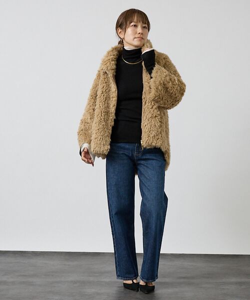 DESIGNWORKS / デザインワークス ブルゾン | プラッシュボアコクーンブルゾン | 詳細9