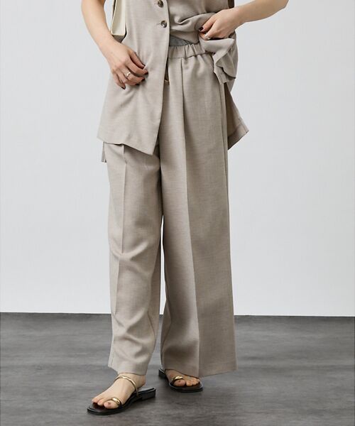 DESIGNWORKS / デザインワークス パンツ | 【セットアップ対応】オーバーザリネンパンツ | 詳細1