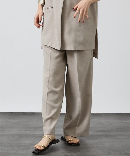 DESIGNWORKS / デザインワークス パンツ | 【セットアップ対応】オーバーザリネンパンツ | 詳細3