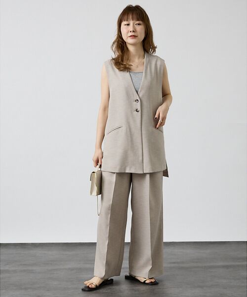 DESIGNWORKS / デザインワークス パンツ | 【セットアップ対応】オーバーザリネンパンツ | 詳細5