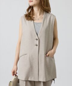 DESIGNWORKS / デザインワークス ベスト | 【セットアップ対応】オーバーザリネンジレ
