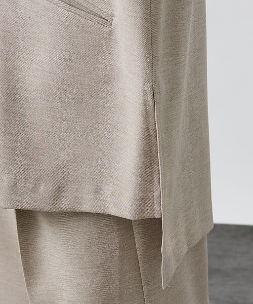 DESIGNWORKS / デザインワークス ベスト | 【セットアップ対応】オーバーザリネンジレ | 詳細10
