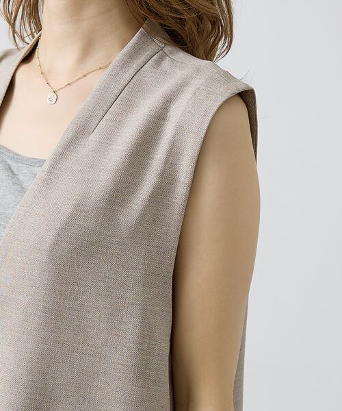 DESIGNWORKS / デザインワークス ベスト | 【セットアップ対応】オーバーザリネンジレ | 詳細12