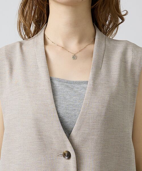 DESIGNWORKS / デザインワークス ベスト | 【セットアップ対応】オーバーザリネンジレ | 詳細9