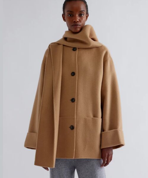 DESIGNWORKS / デザインワークス その他アウター | 【Erika Cavallini/エリカ・カヴァリーニ】ストール&フードショート | 詳細1