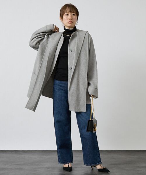 DESIGNWORKS / デザインワークス その他アウター | 【Erika Cavallini/エリカ・カヴァリーニ】ストール&フードショート | 詳細9