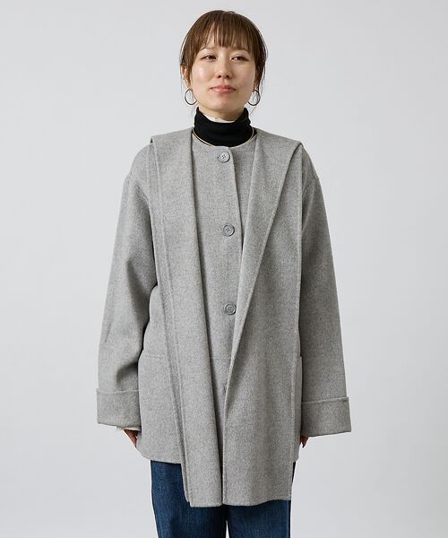 DESIGNWORKS / デザインワークス その他アウター | 【Erika Cavallini/エリカ・カヴァリーニ】ストール&フードショート | 詳細10