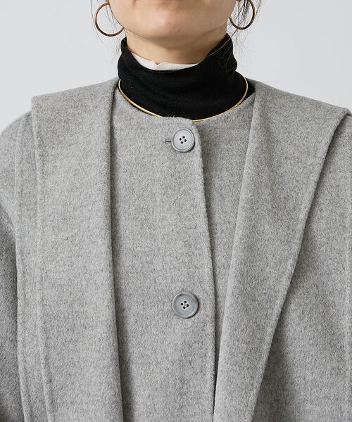 DESIGNWORKS / デザインワークス その他アウター | 【Erika Cavallini/エリカ・カヴァリーニ】ストール&フードショート | 詳細13
