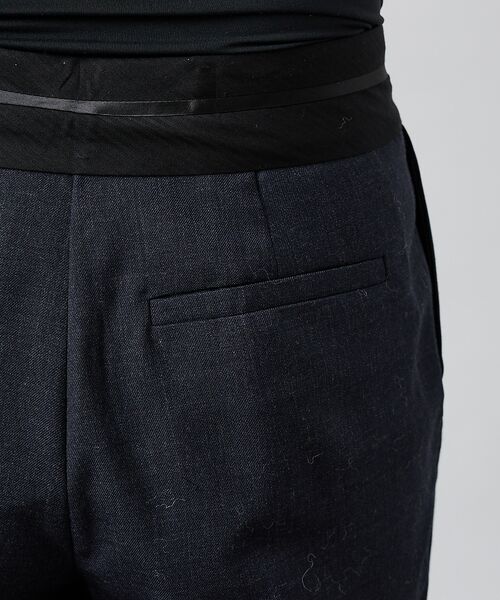 DESIGNWORKS / デザインワークス パンツ | 【Erika Cavallini/エリカ・カヴァリーニ】センタープレスパンツ　L | 詳細13