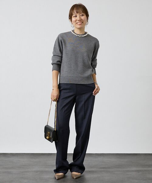 DESIGNWORKS / デザインワークス パンツ | 【Erika Cavallini/エリカ・カヴァリーニ】センタープレスパンツ　L | 詳細4