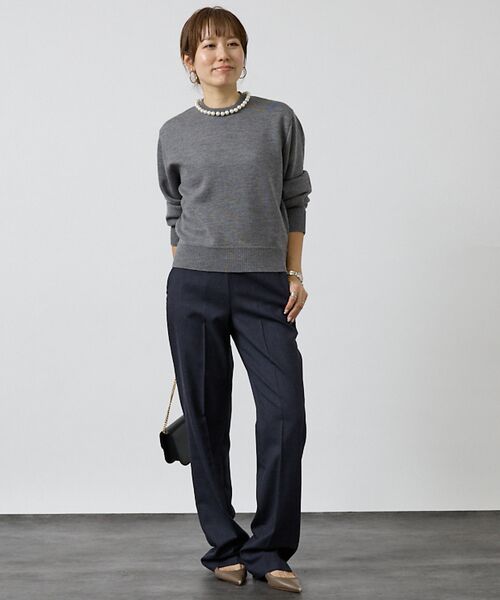 DESIGNWORKS / デザインワークス パンツ | 【Erika Cavallini/エリカ・カヴァリーニ】センタープレスパンツ　L | 詳細5