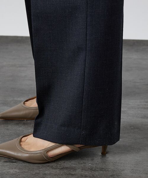 DESIGNWORKS / デザインワークス パンツ | 【Erika Cavallini/エリカ・カヴァリーニ】センタープレスパンツ　L | 詳細9