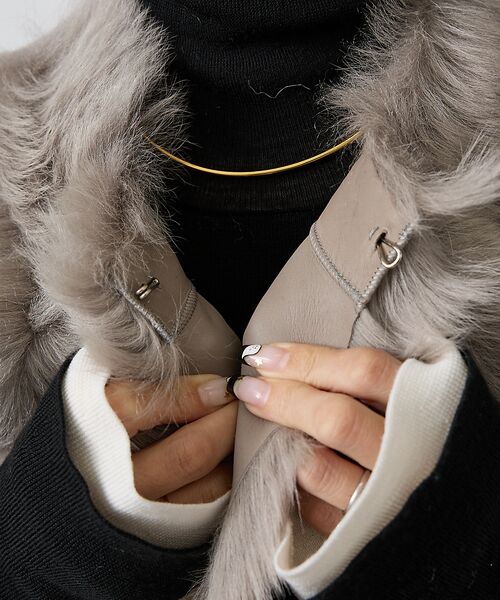 DESIGNWORKS / デザインワークス ベスト | 【KARL DONOGHUE / カールドノヒュー】SHERING GILET | 詳細11