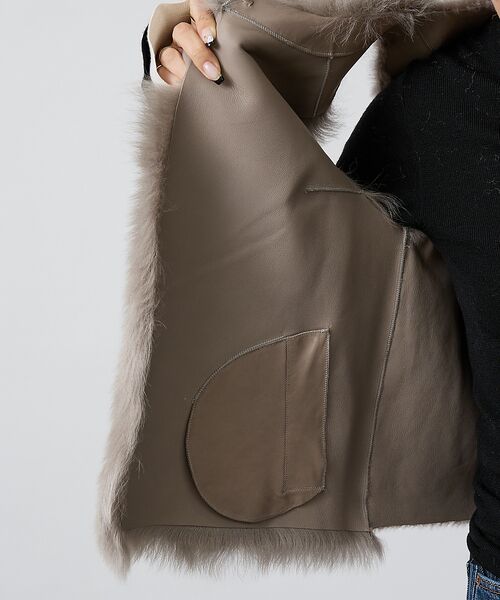 DESIGNWORKS / デザインワークス ベスト | 【KARL DONOGHUE / カールドノヒュー】SHERING GILET | 詳細12
