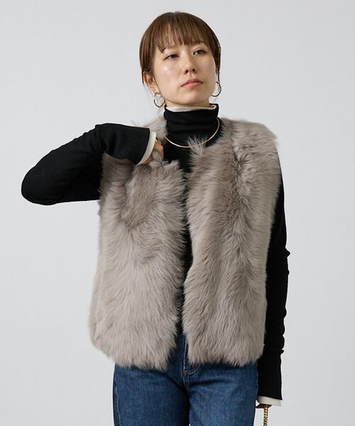 DESIGNWORKS / デザインワークス ベスト | 【KARL DONOGHUE / カールドノヒュー】SHERING GILET | 詳細2