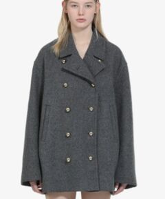 DESIGNWORKS / デザインワークス ピーコート | 【 N゜21/ヌメロヴェントゥーノ】ダブルブレスト ピーコート