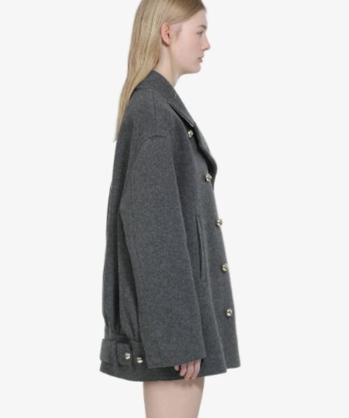 DESIGNWORKS / デザインワークス ピーコート | 【 N゜21/ヌメロヴェントゥーノ】ダブルブレスト ピーコート | 詳細2
