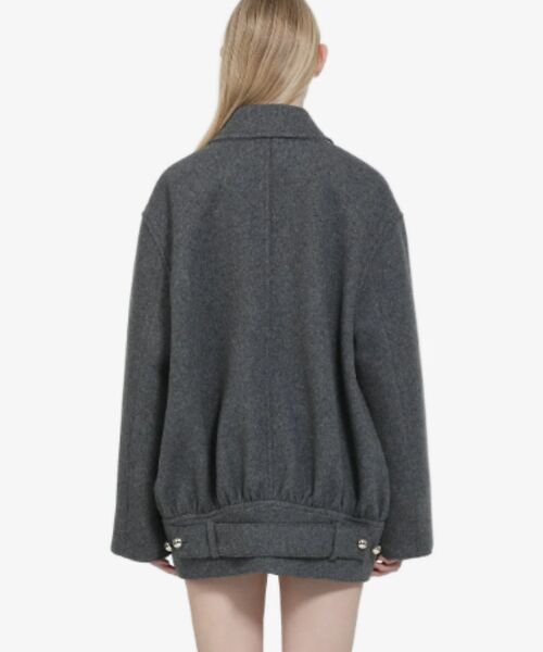 DESIGNWORKS / デザインワークス ピーコート | 【 N゜21/ヌメロヴェントゥーノ】ダブルブレスト ピーコート | 詳細3