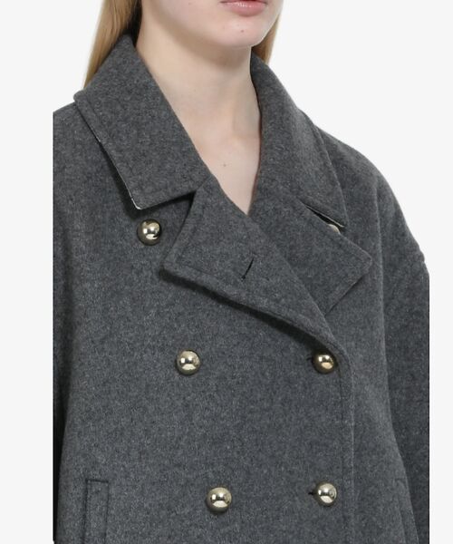 DESIGNWORKS / デザインワークス ピーコート | 【 N゜21/ヌメロヴェントゥーノ】ダブルブレスト ピーコート | 詳細4