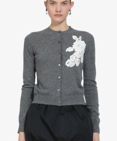 DESIGNWORKS / デザインワークス カーディガン・ボレロ | 【 N゜21/ヌメロヴェントゥーノ】透かし レースニットカーディガン