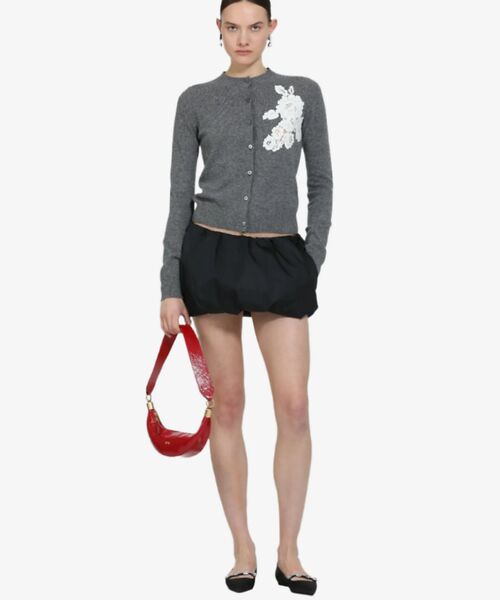 DESIGNWORKS / デザインワークス カーディガン・ボレロ | 【 N゜21/ヌメロヴェントゥーノ】透かし レースニットカーディガン | 詳細4