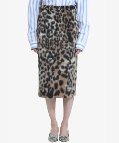 DESIGNWORKS / デザインワークス ロング・マキシ丈スカート | 【 N゜21/ヌメロヴェントゥーノ】レオパードスカート