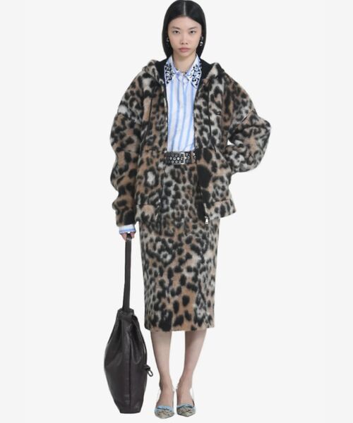 DESIGNWORKS / デザインワークス ロング・マキシ丈スカート | 【 N゜21/ヌメロヴェントゥーノ】レオパードスカート | 詳細4