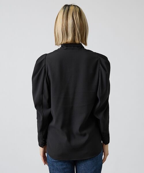 DESIGNWORKS / デザインワークス シャツ・ブラウス | バックサテンジョーゼットボウタイリボンブラウス | 詳細30