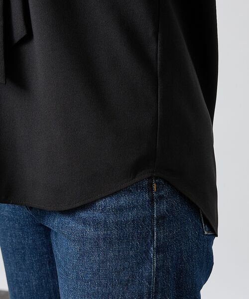 DESIGNWORKS / デザインワークス シャツ・ブラウス | バックサテンジョーゼットボウタイリボンブラウス【予約】 | 詳細16