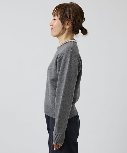 DESIGNWORKS / デザインワークス ニット・セーター | パール付きニットプルオーバー【予約】 | 詳細20