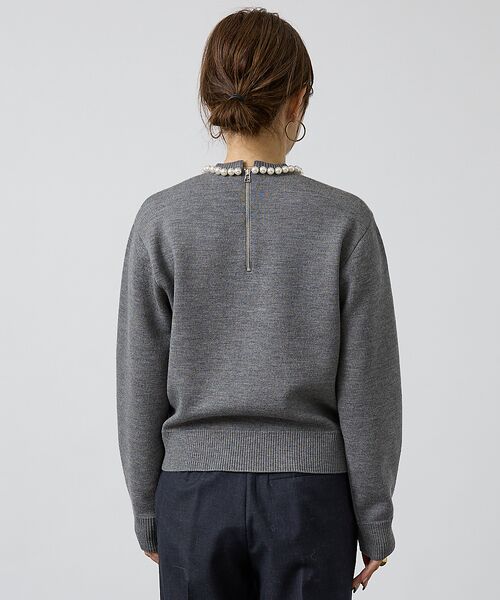 DESIGNWORKS / デザインワークス ニット・セーター | パール付きニットプルオーバー【予約】 | 詳細21