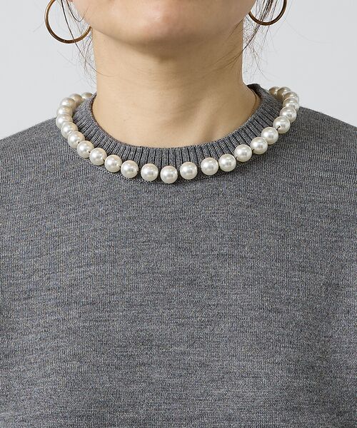 DESIGNWORKS / デザインワークス ニット・セーター | パール付きニットプルオーバー【予約】 | 詳細23