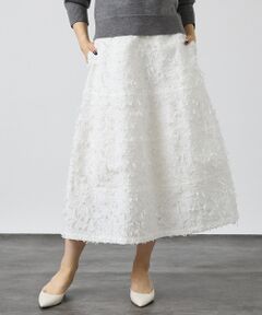DESIGNWORKS / デザインワークス ロング・マキシ丈スカート | カットジャガード切替えスカート【予約】