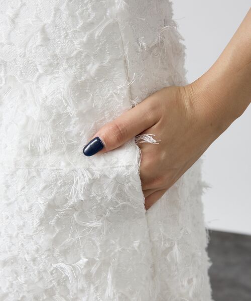 DESIGNWORKS / デザインワークス ロング・マキシ丈スカート | カットジャガード切替えスカート【予約】 | 詳細12