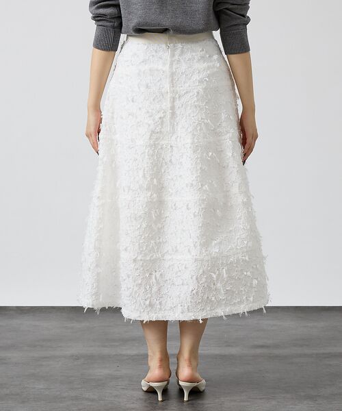 DESIGNWORKS / デザインワークス ロング・マキシ丈スカート | カットジャガード切替えスカート【予約】 | 詳細9