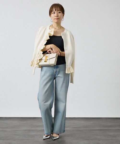 DESIGNWORKS / デザインワークス カーディガン・ボレロ | タフタフリルニットカーディガン | 詳細5