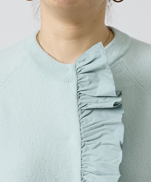 DESIGNWORKS / デザインワークス カーディガン・ボレロ | タフタフリルニットカーディガン | 詳細18