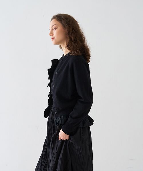 DESIGNWORKS / デザインワークス カーディガン・ボレロ | タフタフリルニットカーディガン | 詳細20