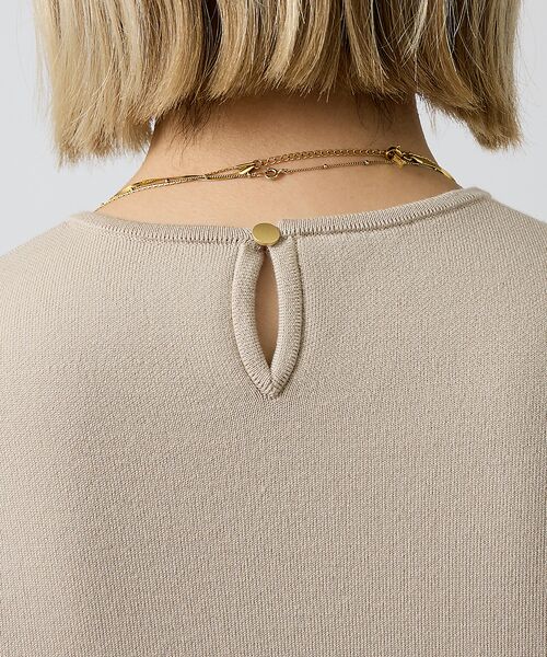 DESIGNWORKS / デザインワークス ワンピース | ヘムレースニットドッキングドレス【予約】 | 詳細13