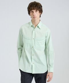 DESIGNWORKS / デザインワークス シャツ・ブラウス | ドローイングチェック スマイルポケット シャツ【予約】